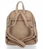BEE BAG Modny Plecaczek Damski Dolly Ciemno Beżowy